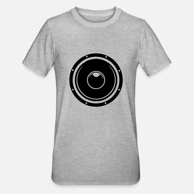 Basse Box - T-shirt polycoton Unisexe - gris chiné