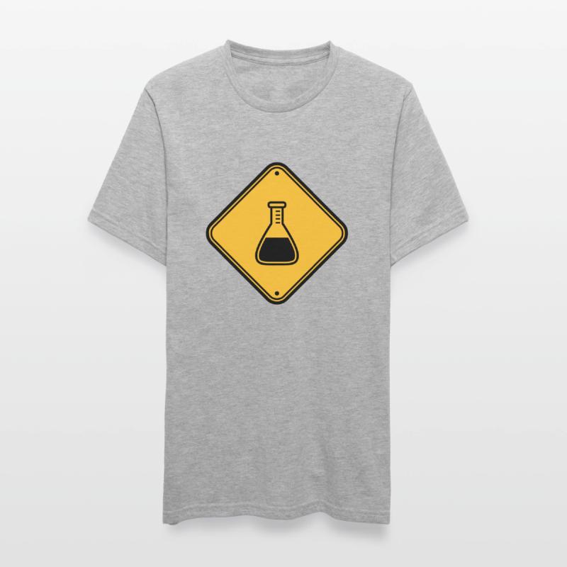 caution science shield note caution flues Unisex Polycotton T-Shirt
