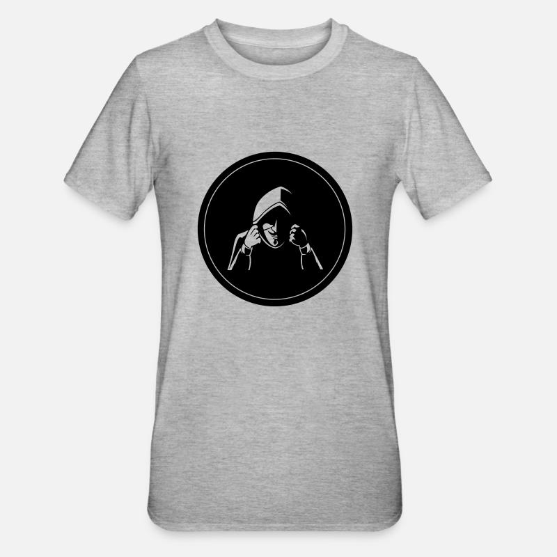 anonymous - Unisex Polycotton T-Shirt - heather grey