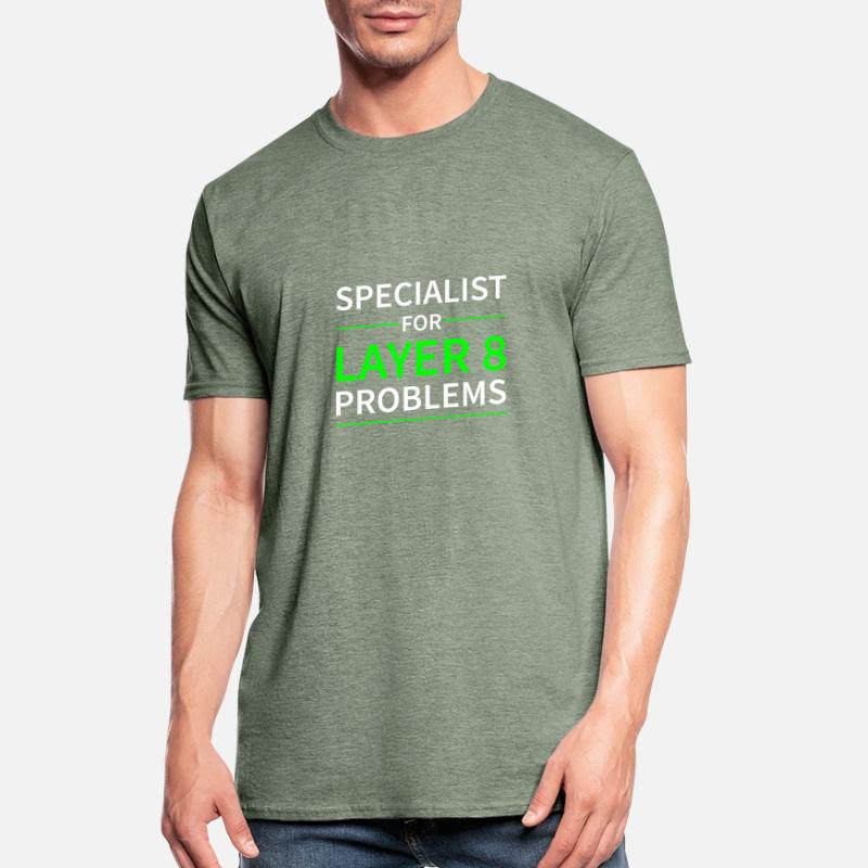 Specialist for layer 8 problems gift code Unisex Polycotton T-Shirt