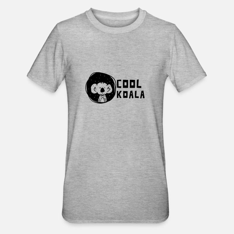 Koala Cool Koala Cadeau - T-shirt polycoton Unisexe - gris chiné