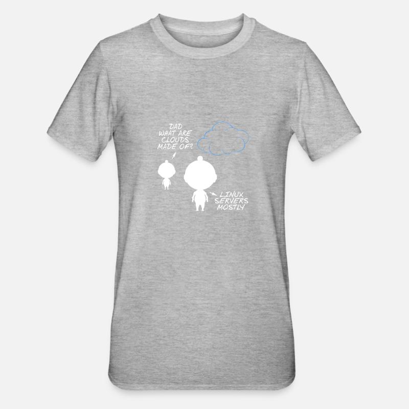 Programmer - Unisex Polycotton T-Shirt - heather grey