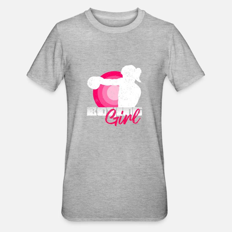 Entraînement de boxe - T-shirt polycoton Unisexe - gris chiné
