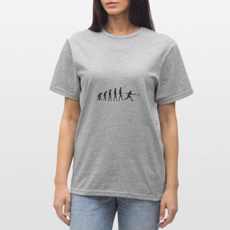 Cadeau d'évolution de badminton d'évolution de volant T-shirt polycoton Unisexe