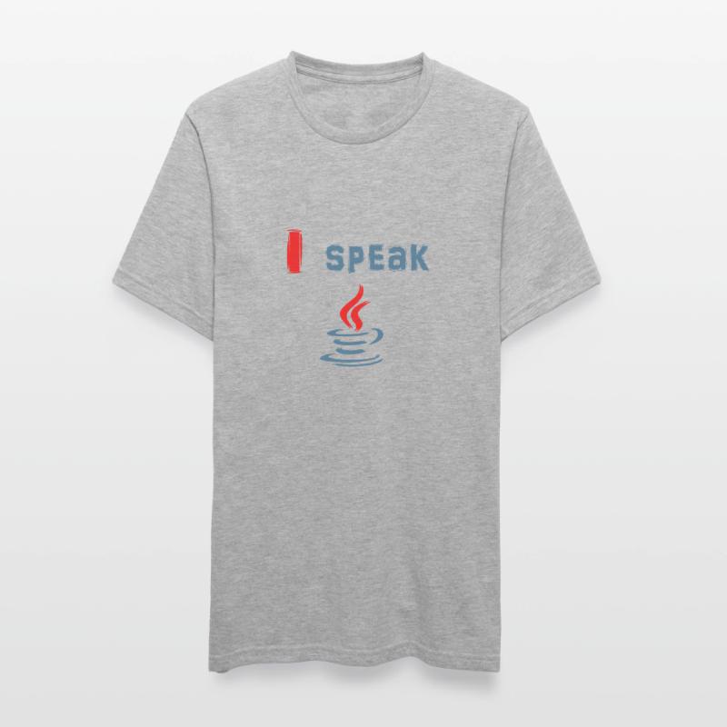 I speak Java - I speak Java Unisex Polycotton T-Shirt