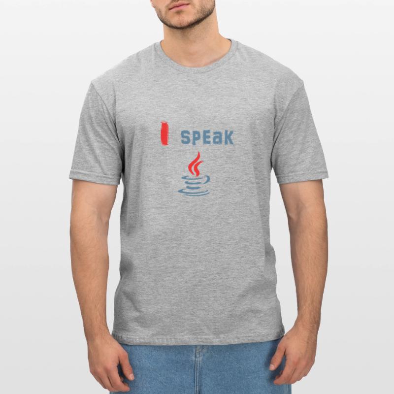 I speak Java - I speak Java Unisex Polycotton T-Shirt
