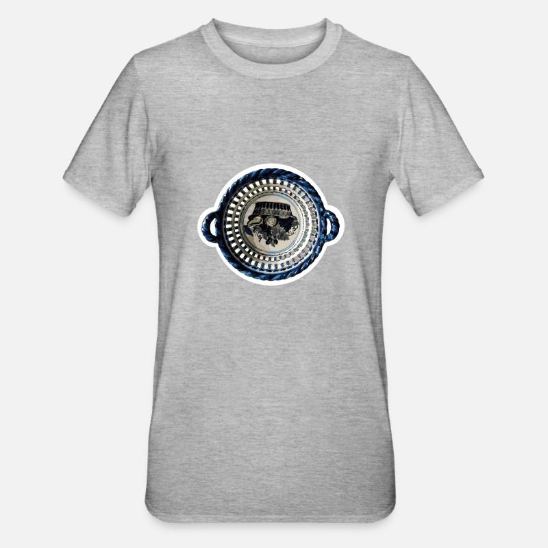 Tichelaar Basket - Unisex Polycotton T-Shirt - heather grey