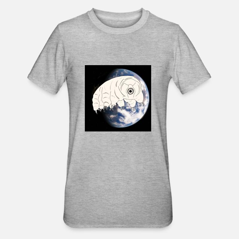 Tardigrade - T-shirt polycoton Unisexe - gris chiné