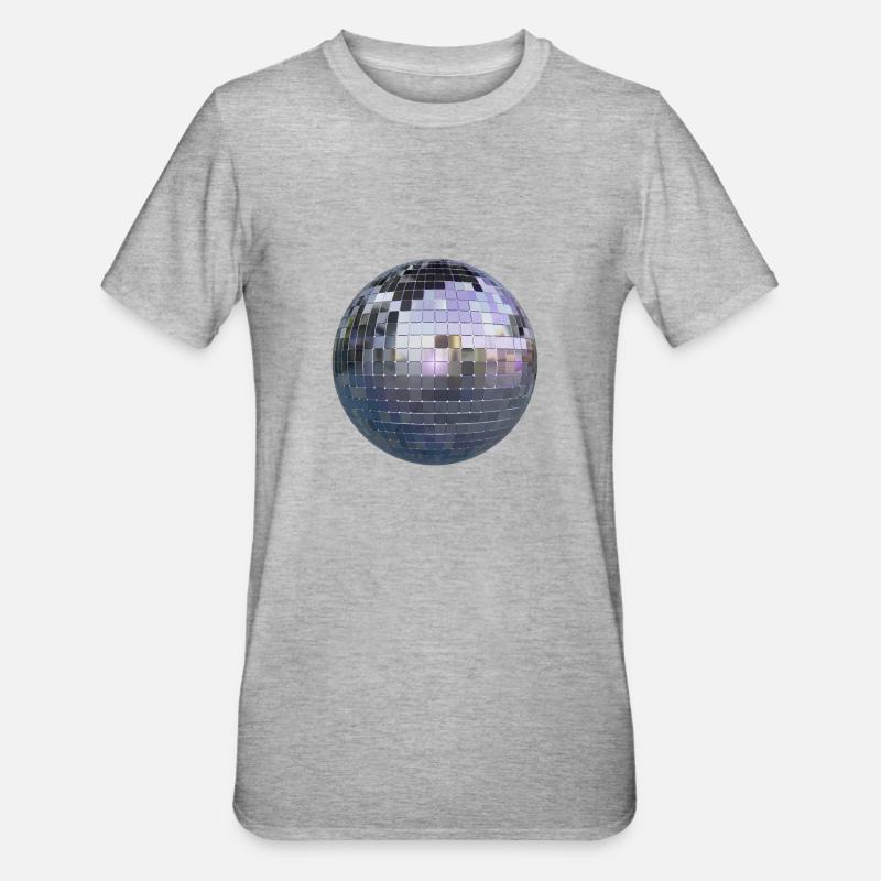 Bal Disco - T-shirt polycoton Unisexe - gris chiné