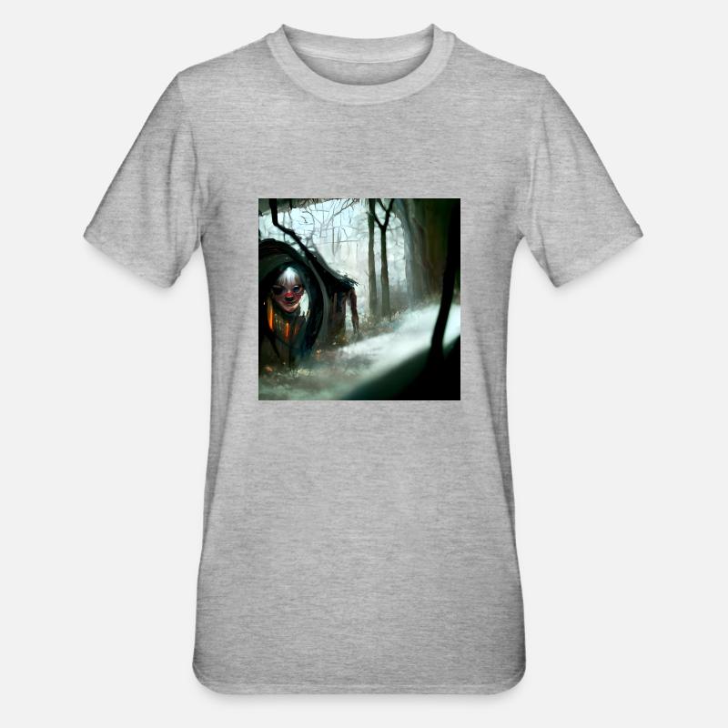 Perdu - T-shirt polycoton Unisexe - gris chiné
