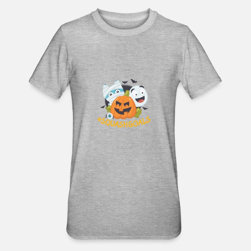 #squashgoals - T-shirt polycoton Unisexe - gris chiné