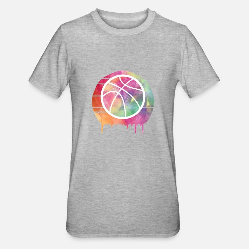 Basketteur - T-shirt polycoton Unisexe - gris chiné