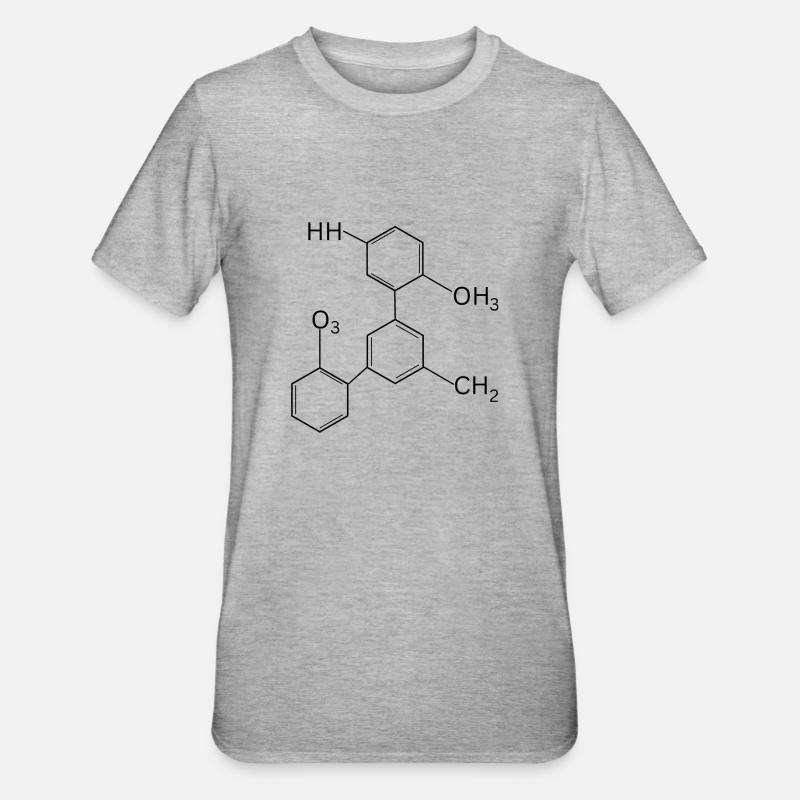 Chemistry - Unisex Polycotton T-Shirt - heather grey