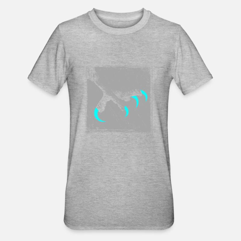 Griffe d’aigle - T-shirt polycoton Unisexe - gris chiné
