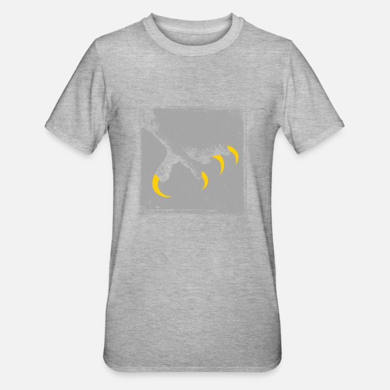 Griffe d’aigle - T-shirt polycoton Unisexe - gris chiné