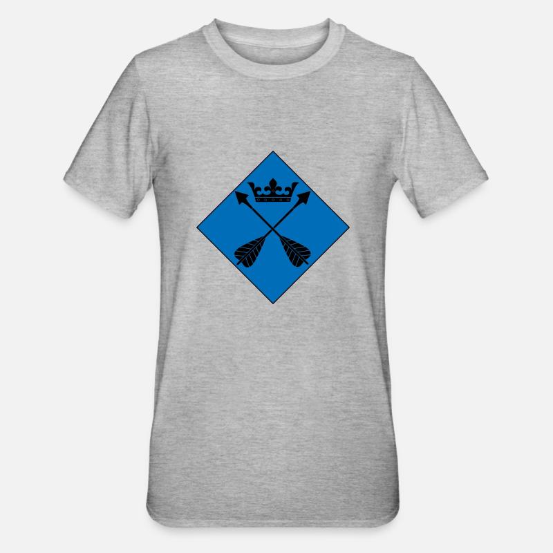 Dalécarlie - T-shirt polycoton Unisexe - gris chiné