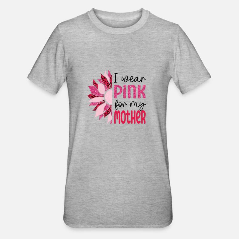 Rettet die Tölpel-Mutter - Unisex Polycotton T-Shirt - Grau meliert