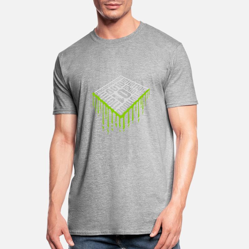 Langage de programme de code binaire T-shirt polycoton Unisexe