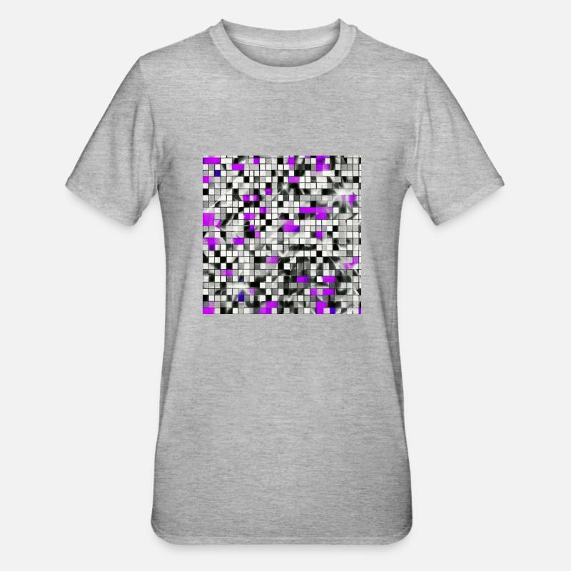 Boule disco - T-shirt polycoton Unisexe - gris chiné