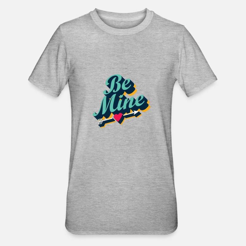 Sois à moi - T-shirt polycoton Unisexe - gris chiné