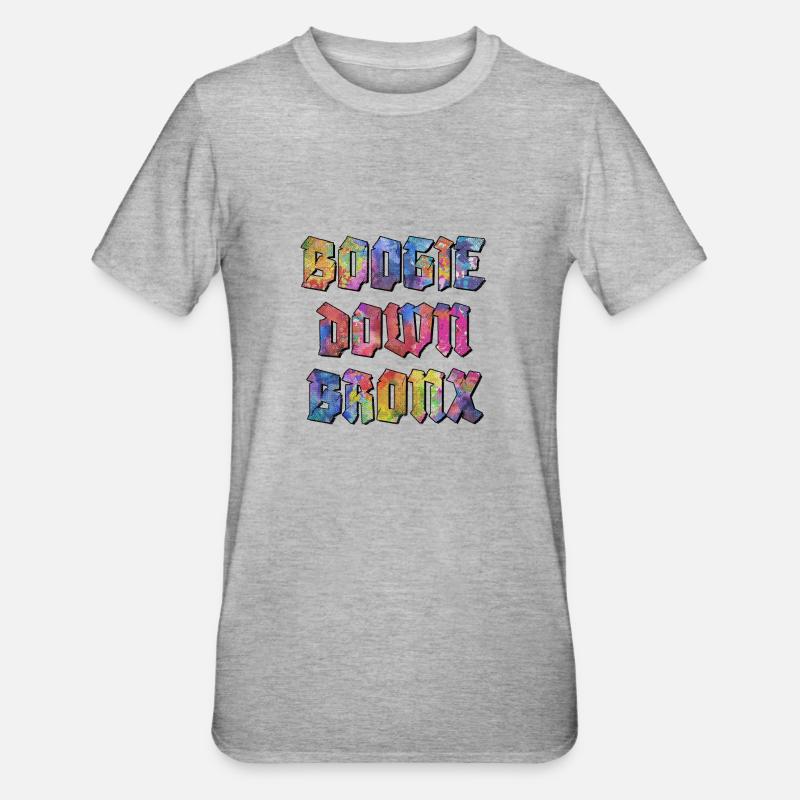 Boogie Down Bronx - T-shirt polycoton Unisexe - gris chiné