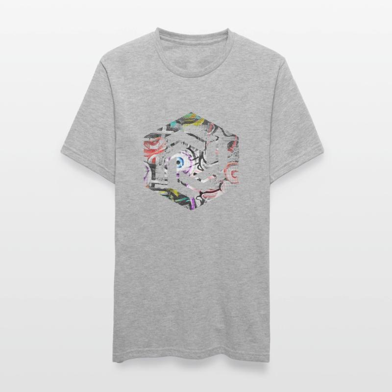 Hexagon-Programmierung Programmierer Codierung geometrisch Unisex Polycotton T-Shirt