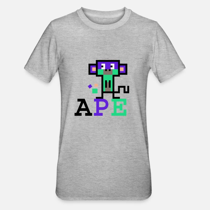 Krypto-Affe 2 - Unisex Polycotton T-Shirt - undefined