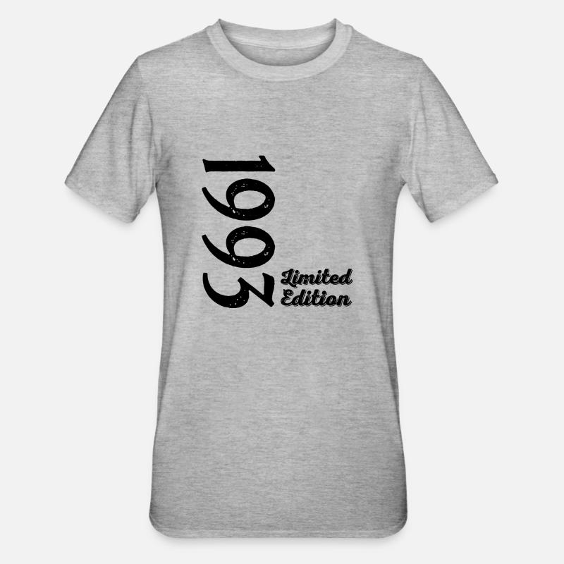 1993 30e anniversaire - T-shirt polycoton Unisexe - gris chiné