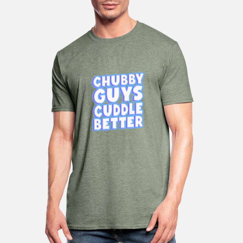 Chubby Guys Cuddle Better Unisex Polycotton T-Shirt