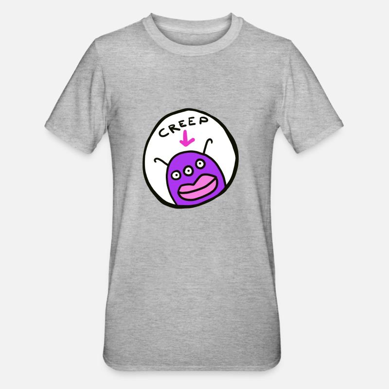 Ramper - T-shirt polycoton Unisexe - gris chiné