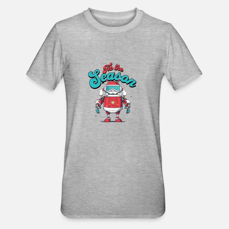 C’est la saison 9 - T-shirt polycoton Unisexe - gris chiné