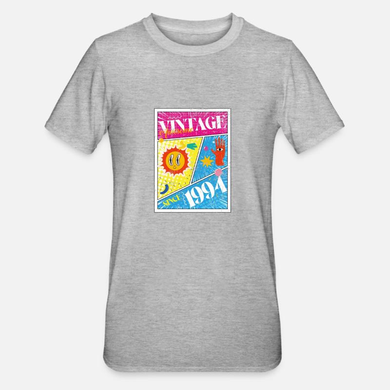 Millésime 1994 - T-shirt polycoton Unisexe - gris chiné
