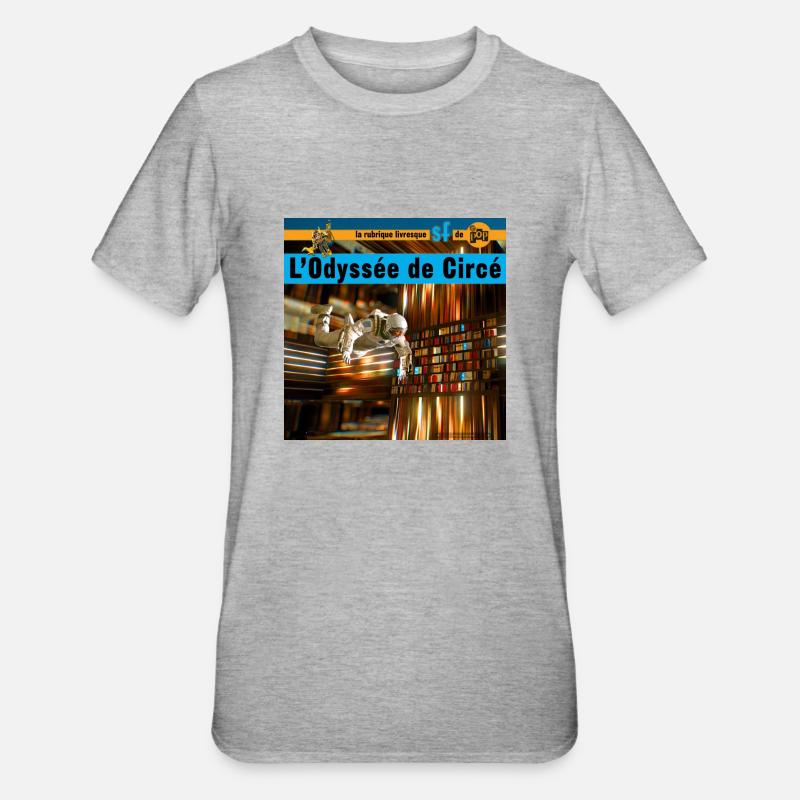 Odyssée de Circé - T-shirt polycoton Unisexe - gris chiné