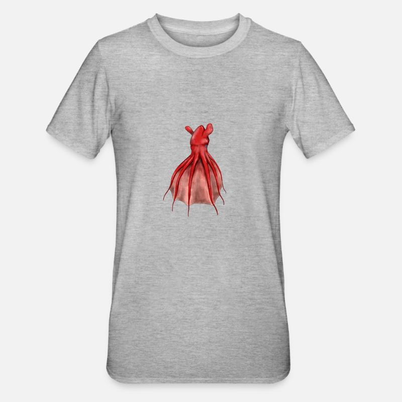 VAMPYROTEUTHIS INFERNALIS - T-shirt polycoton Unisexe - gris chiné
