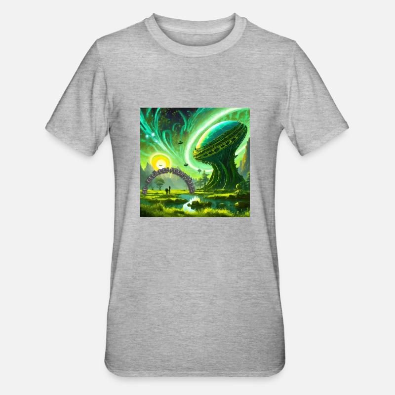 Beyond Borders - Unisex Polycotton T-Shirt - heather grey