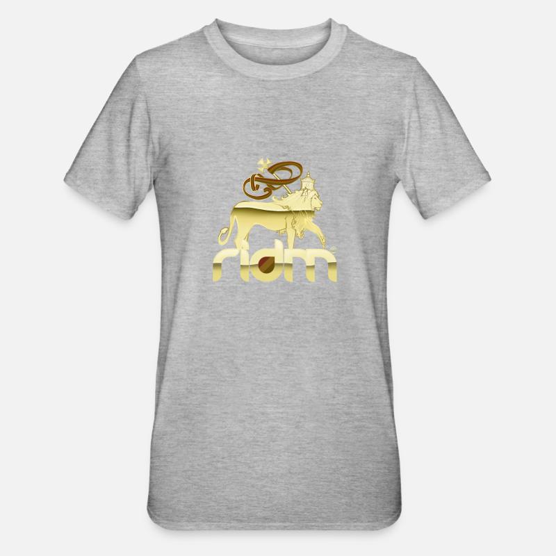 RIDM Majesté dorée - T-shirt polycoton Unisexe - gris chiné