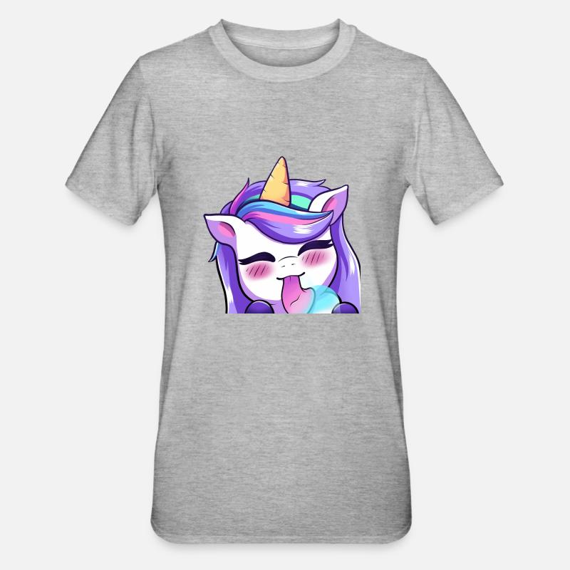 Lyaschlecki - Unisex Polycotton T-Shirt - Grau meliert