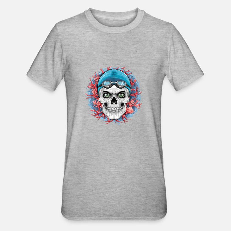 Plongez dans l’inconnu ! - T-shirt polycoton Unisexe - gris chiné