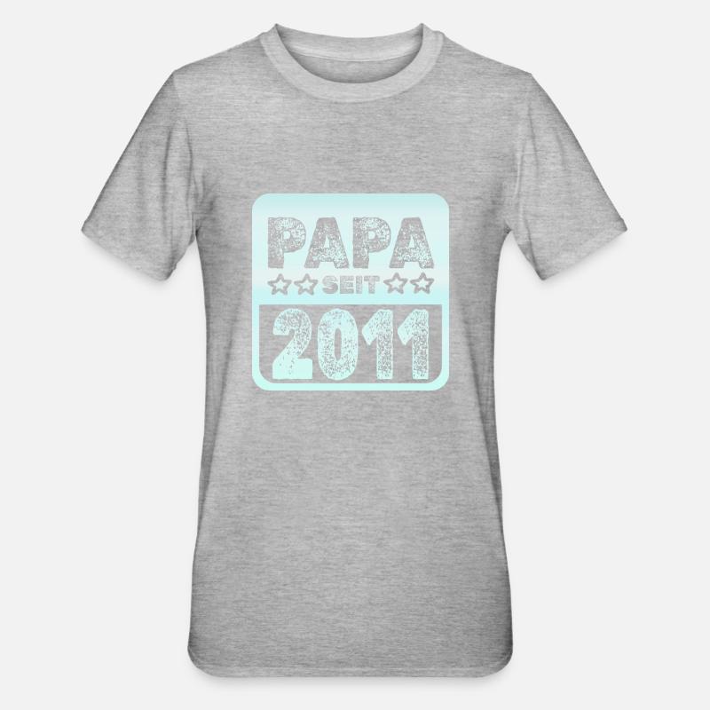 2011 - T-shirt polycoton Unisexe - gris chiné
