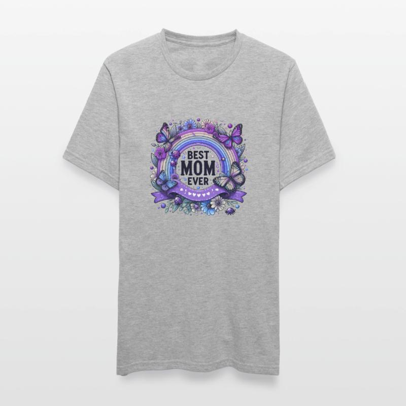 Die beste Mutter der Welt Mutter Mutter Beste Supermutter Unisex Polycotton T-Shirt