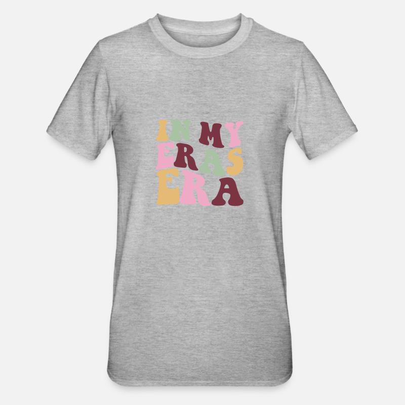 era - Unisex Polycotton T-Shirt - Grau meliert