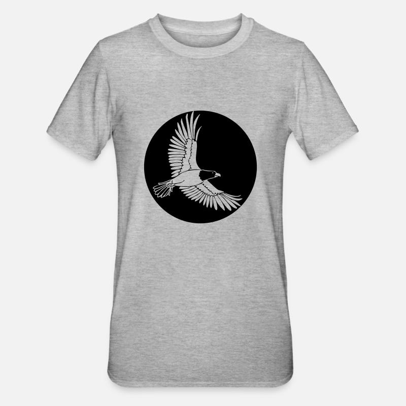 Aigle - T-shirt polycoton Unisexe - gris chiné