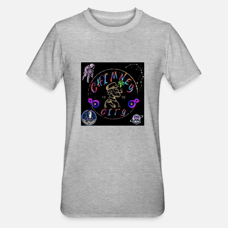 bb4e2fa9 7fb1 4c24 870c 7d94e5663e2a - Unisex Polycotton T-Shirt - Grau meliert