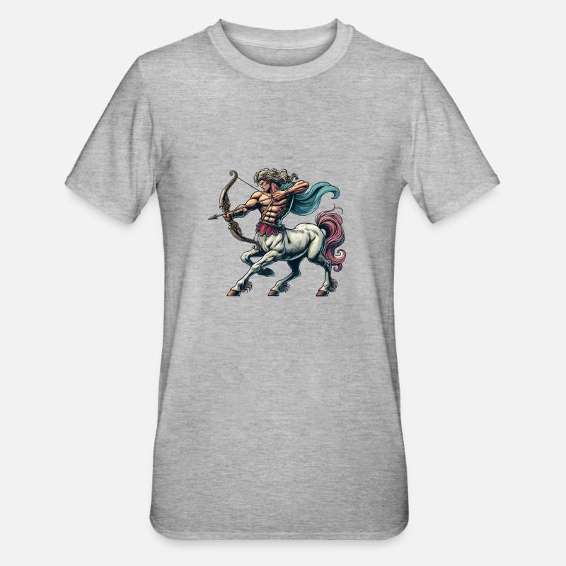 Centaurus Centaur - Unisex Polycotton T-Shirt - heather grey