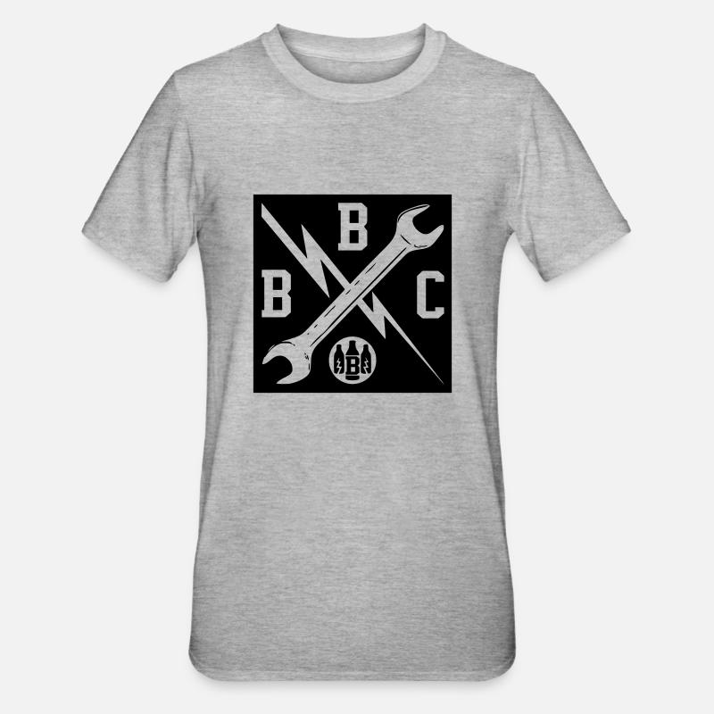 Tools - Unisex Polycotton T-Shirt - Grau meliert