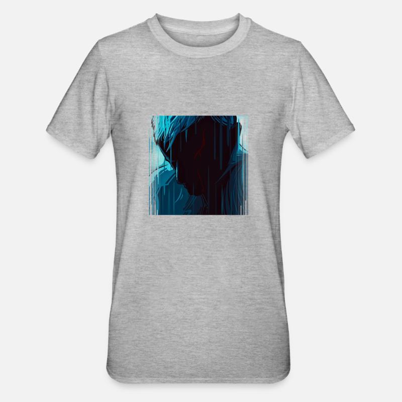 Tears in Rain - Unisex Polycotton T-Shirt - heather grey