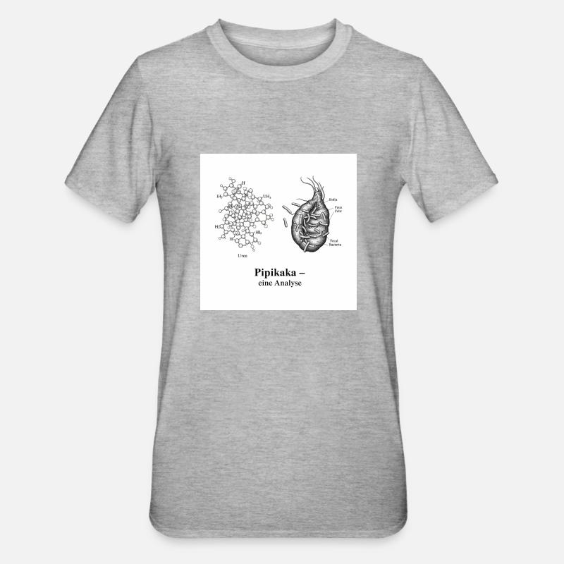 Analyse - Unisex Polycotton T-Shirt - Grau meliert