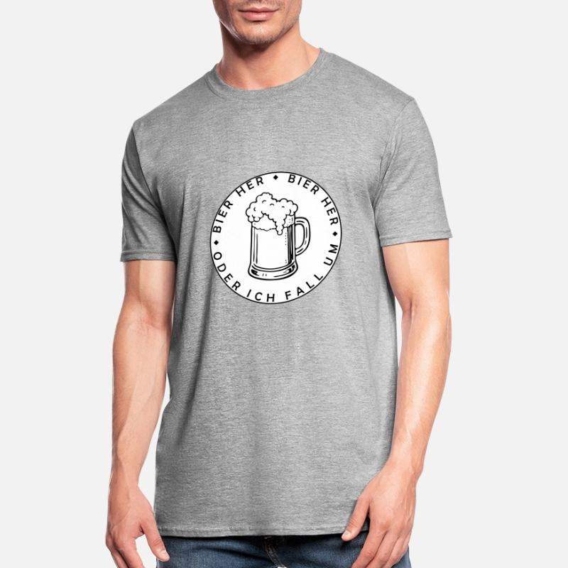 Bees here - Oder ich fall um! Unisex Polycotton T-Shirt
