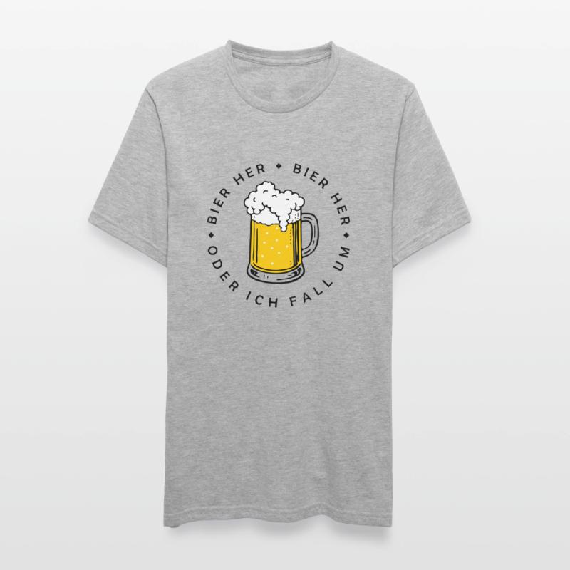 Bees here - Oder ich fall um! Unisex Polycotton T-Shirt