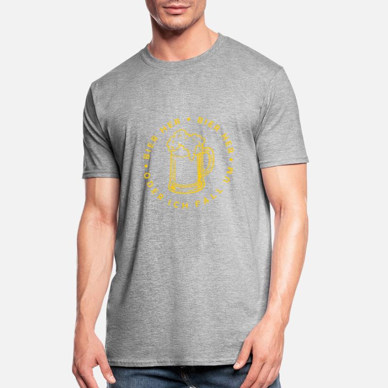 Bees here - Oder ich fall um! Unisex Polycotton T-Shirt